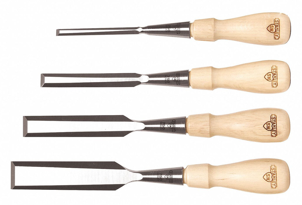 Socket Chisel Set 1/4 1/2 3/4 1 x 9 in