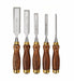 Bailey Chisel Set 1/4 to 1-1/4 In 5 Pc