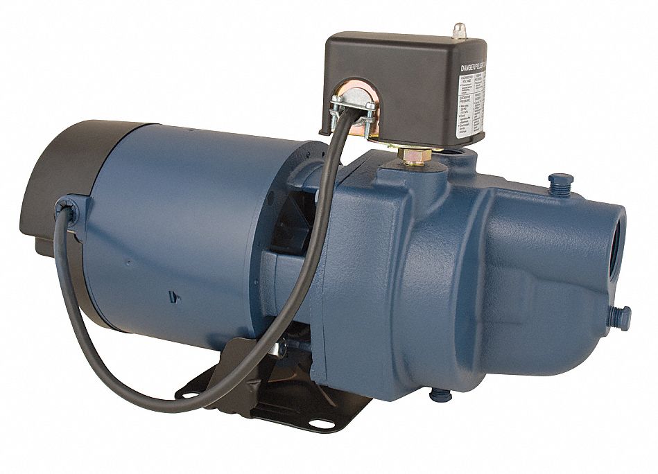 3/4 HP Shallow Well Jet Pump w/ Ejector