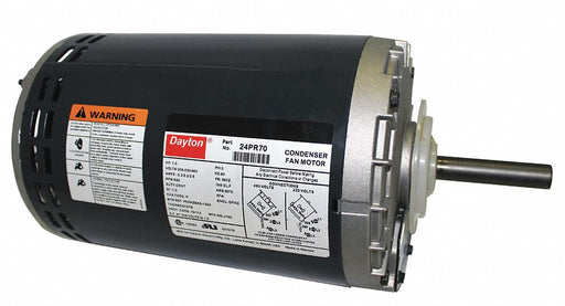 Condenser Fan Motor 1 HP 825 rpm 60 Hz