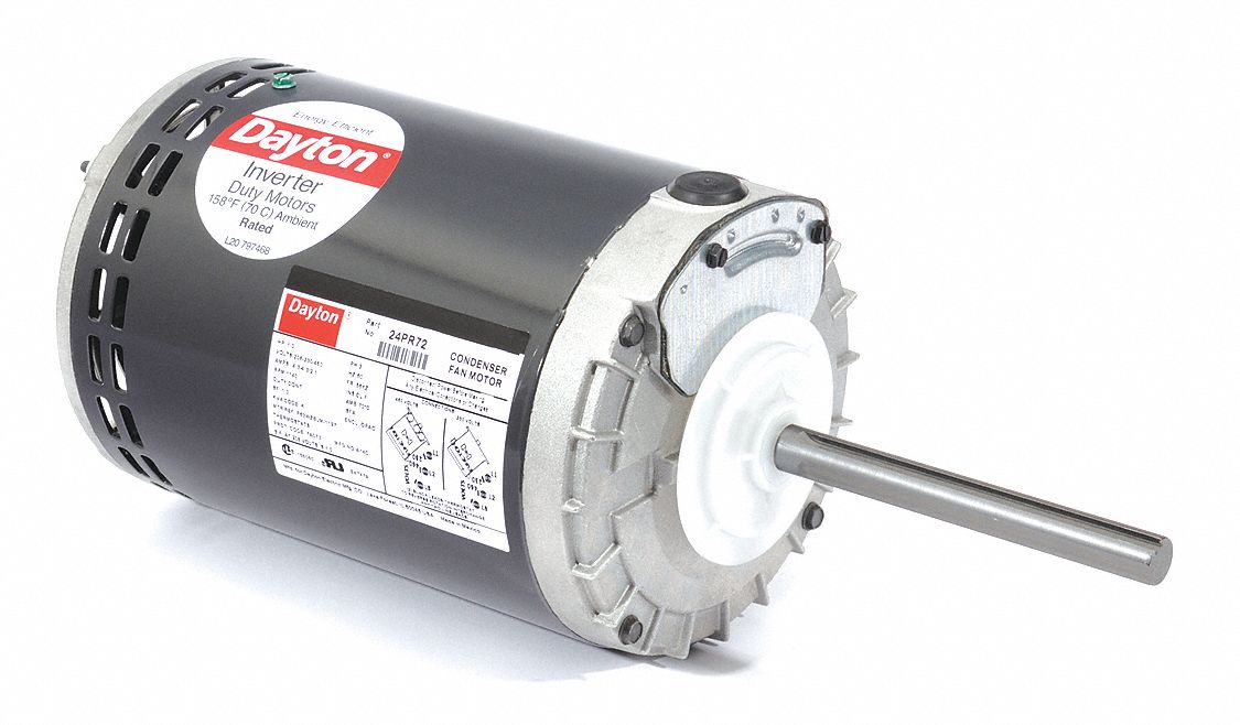 Condenser Fan Motor 1 HP 1140 rpm 60 Hz