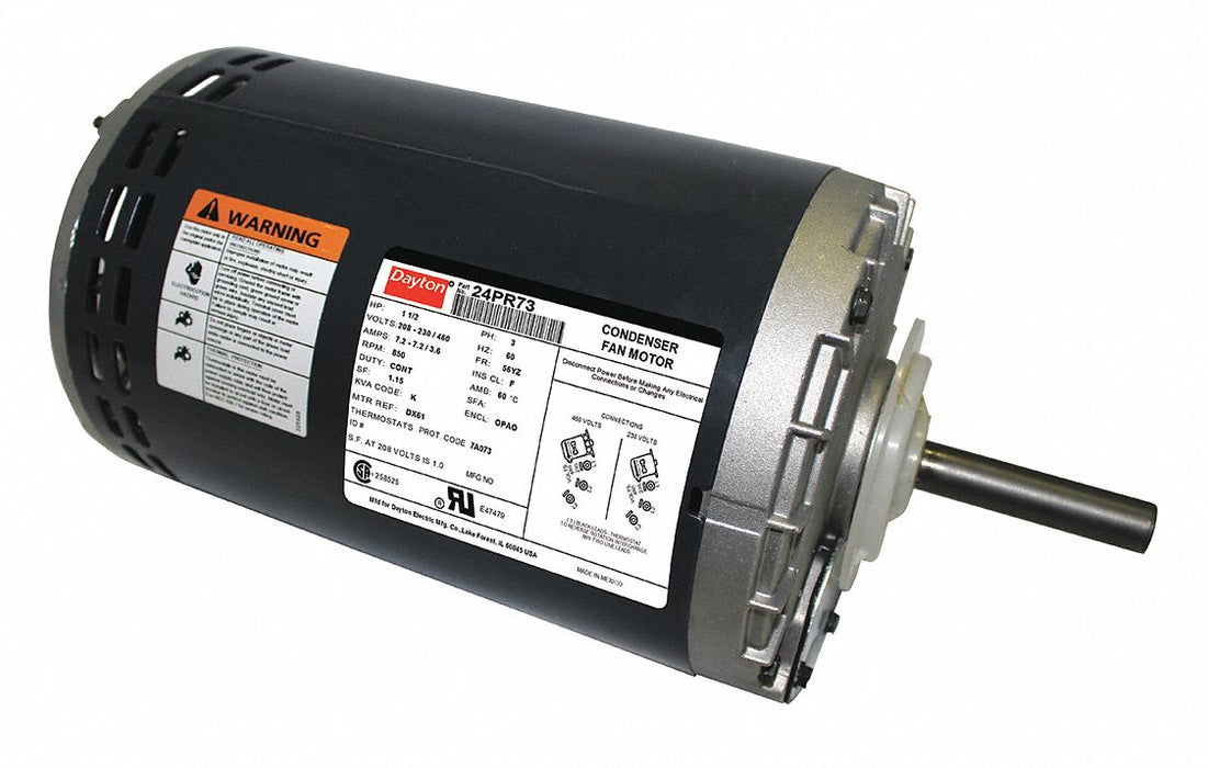 Condenser Fan Motor 1 1/2 hp