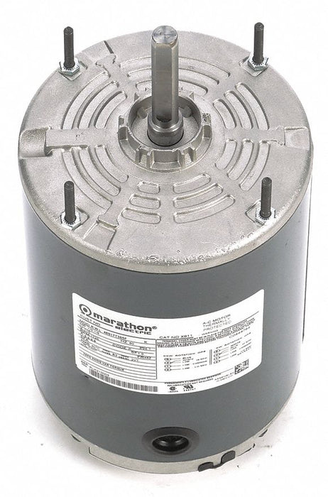 Frm Dty Mtr Splt Ph TEAO 1/3 hp 1725 rpm