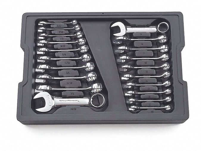 Short Combo Wrench Set
