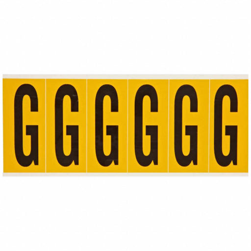 LetterLabel Vinyl 3-1/2inH 1-1/2inW