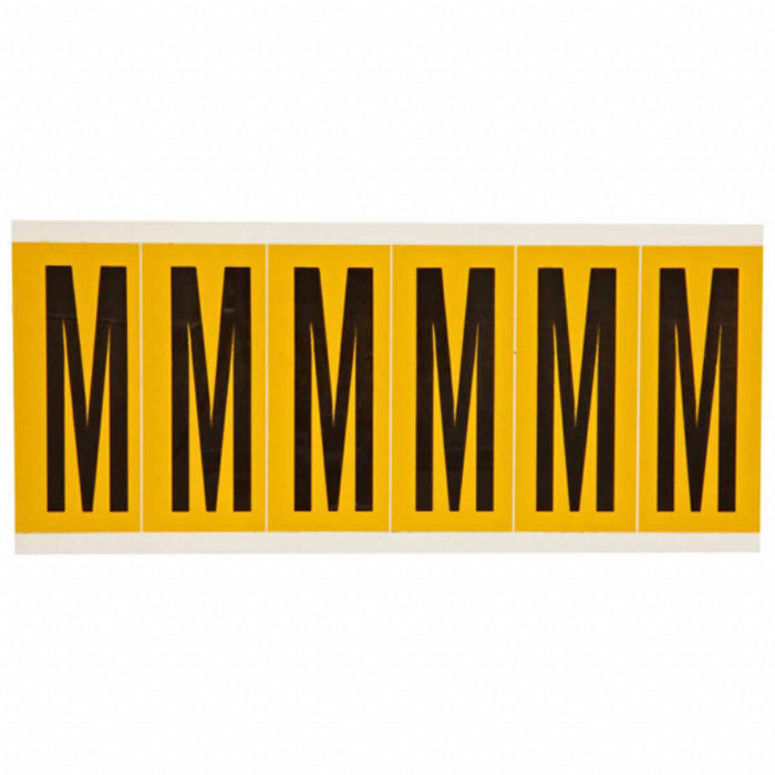 LetterLabel Vinyl 3-1/2inH 1-1/2inW