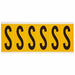 LetterLabel Vinyl 3-1/2inH 1-1/2inW