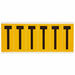 LetterLabel Vinyl 3-1/2inH 1-1/2inW