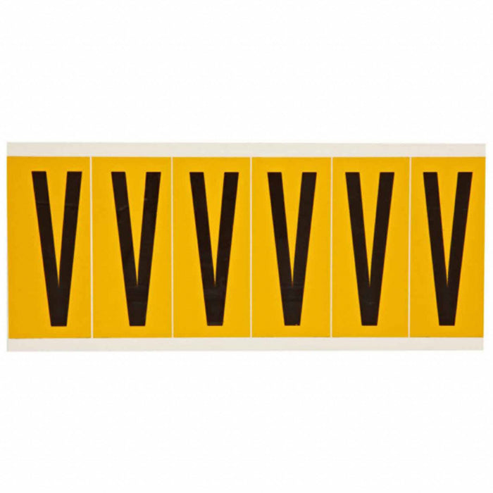 LetterLabel Vinyl 3-1/2inH 1-1/2inW