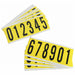 NumberLabelSet Vinyl 3-1/2inH 1-1/2inW