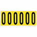 NumberLabel Vinyl 3-1/2inH 1-1/2inW