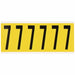NumberLabel Vinyl 3-1/2inH 1-1/2inW