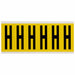 LetterLabel Vinyl 3-1/2inH 1-1/2inW