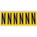 LetterLabel Vinyl 3-1/2inH 1-1/2inW
