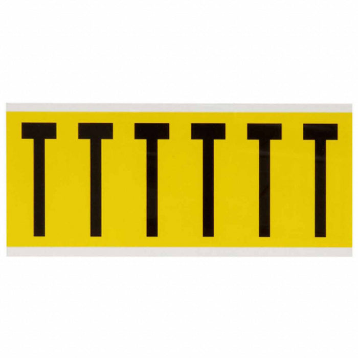 LetterLabel Vinyl 3-1/2inH 1-1/2inW