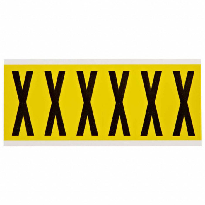 LetterLabel Vinyl 3-1/2inH 1-1/2inW