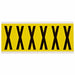 LetterLabel Vinyl 3-1/2inH 1-1/2inW