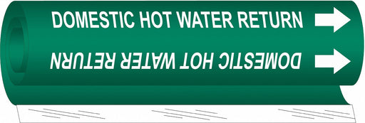 Pipe Mrkr Domestic Hot Watr Return 5in H