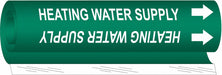 Pipe Mrkr Heating Watr Spply 5in H 8in W