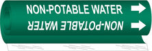 Pipe Markr Non-Potable Water 5in H 8in W