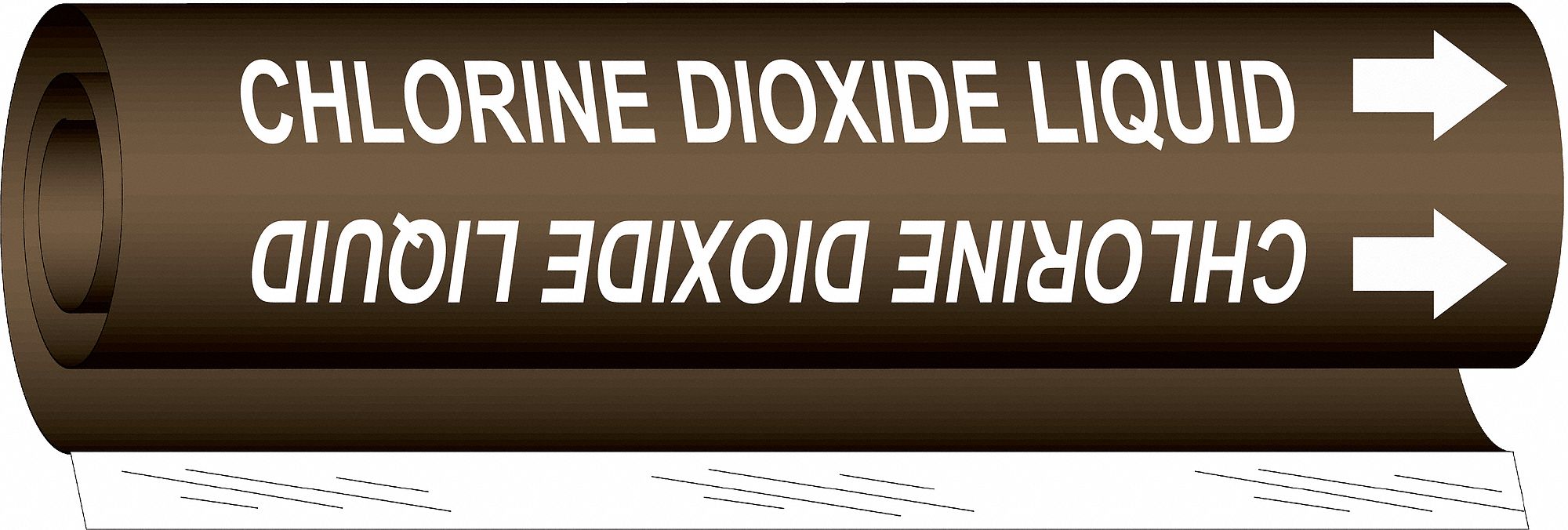 Pipe Markr Chlorine Dioxide Liquid 9in H