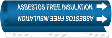 Pipe Marker Asbestos Free Insultn 26in H