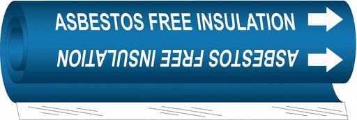 Pipe Marker Asbestos Free Insultn 26in H