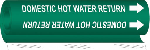 Pipe Marker Domestic Hot Water Return