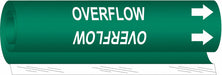 Pipe Marker Overflow 26 in H 12 in W