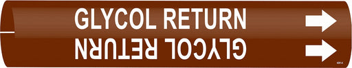 Pipe Marker Glycol Return