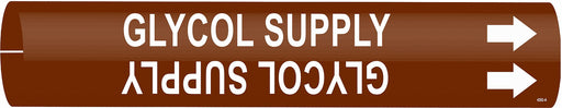 Pipe Marker Glycol Supply