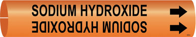 Pipe Marker Sodium Hydroxide 2 4/5in W