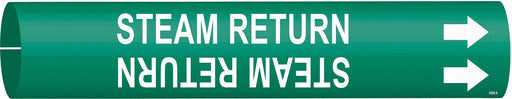 Pipe Mrkr Steam Return 13/16in H 4/5in W