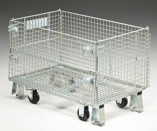 BulkWireMeshContainer Vented Steel