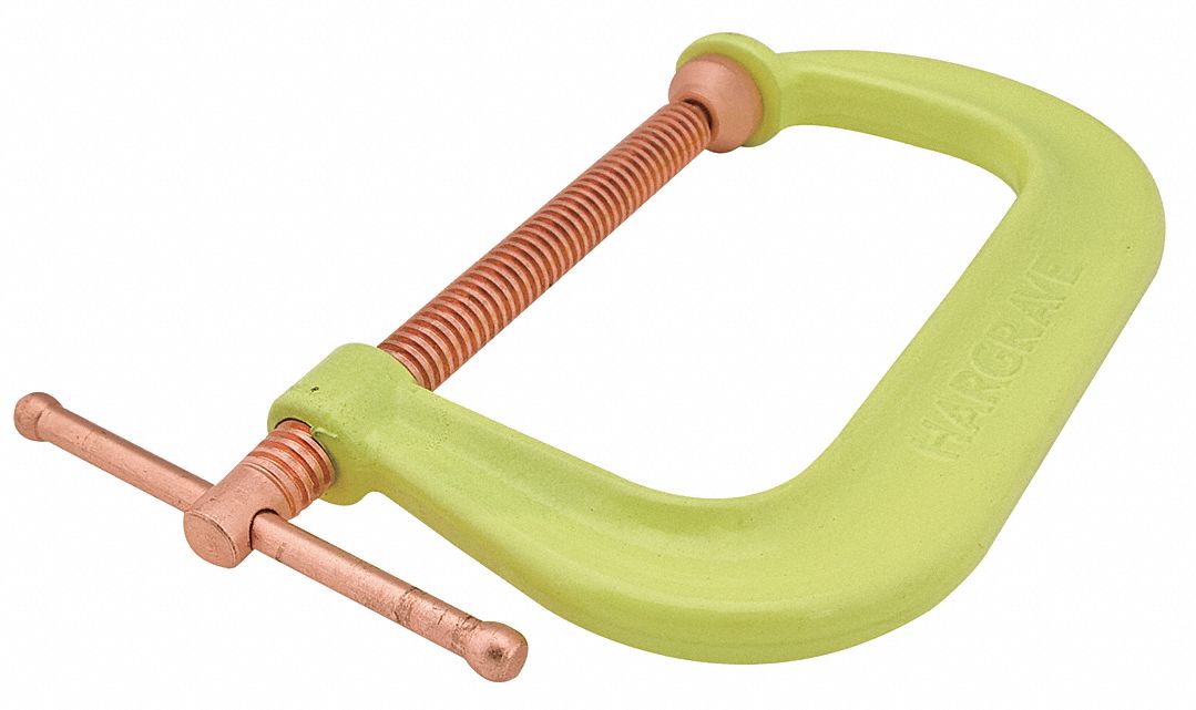 Spatter Resist C-Clamp 6 Reg. 6600 lb.