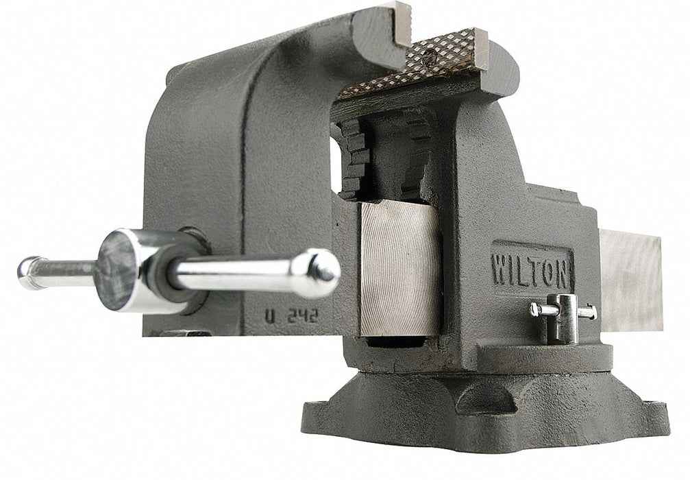 Combination Vise Serrated Jaw 6 1/2 L