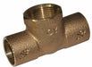 Tee Copper Cup 1/2  FNPT 1/2 
