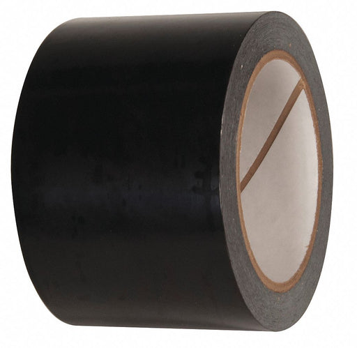 Floor Tape Black 3 inx216 ft Roll PK2