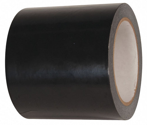 Floor Tape Black 4 inx216 ft Roll PK2