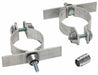 Sign Mounting Brackets Kit Silver