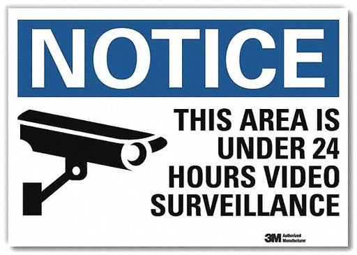 Notice Sign 10x14in Reflective Sheeting
