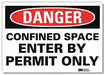 Danger Sign 10inx14in Reflctv Sheeting