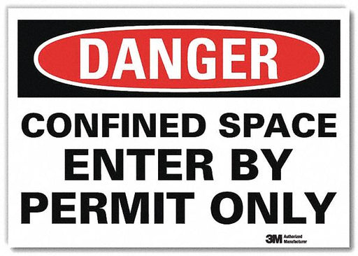 Danger Sign 10inx14in Reflctv Sheeting