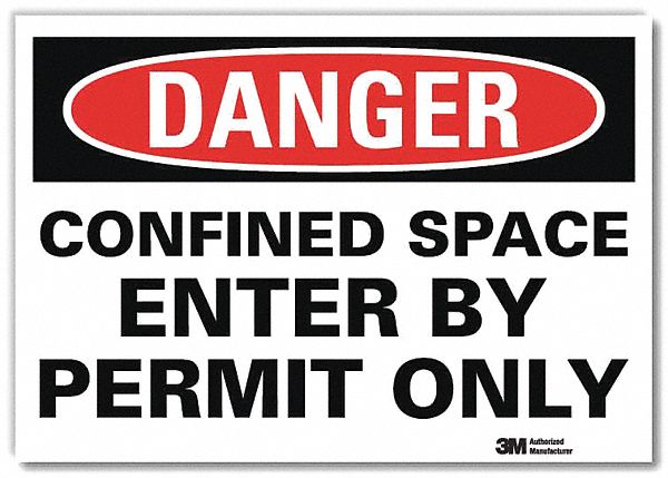 Danger Sign 7inx10in Reflective Sheeting
