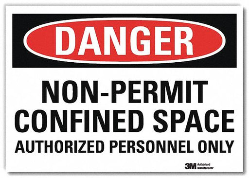 Danger Sign 10inx14in Reflctv Sheeting