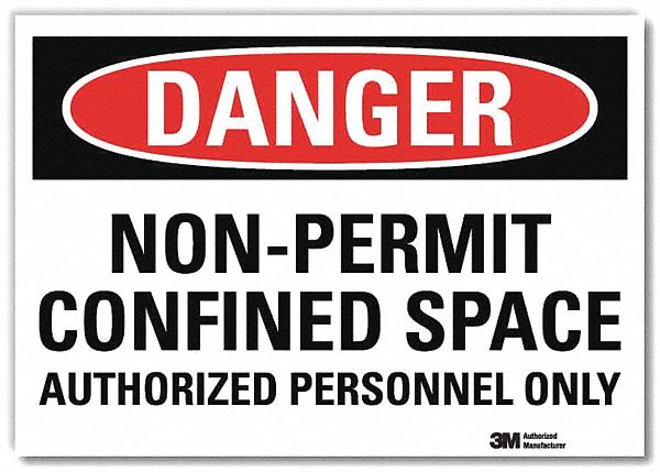 Danger Sign 7inx10in Reflective Sheeting