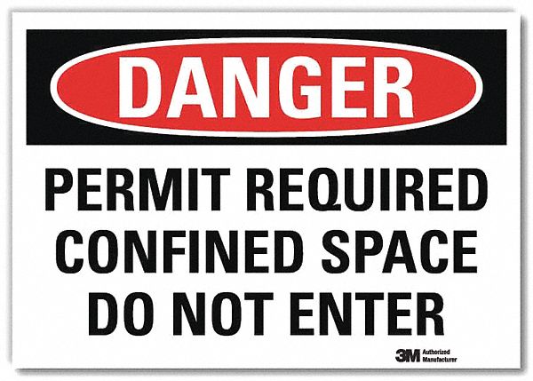 Danger Sign 7inx10in Reflective Sheeting