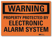 Warning Sign 7x10in Reflective Sheeting
