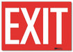 Exit Sign 7in x 10in Reflective Sheeting