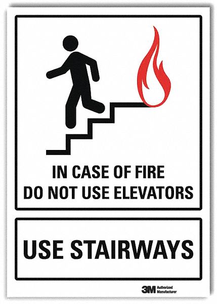 Safety Sign 10inx7in Reflective Sheeting